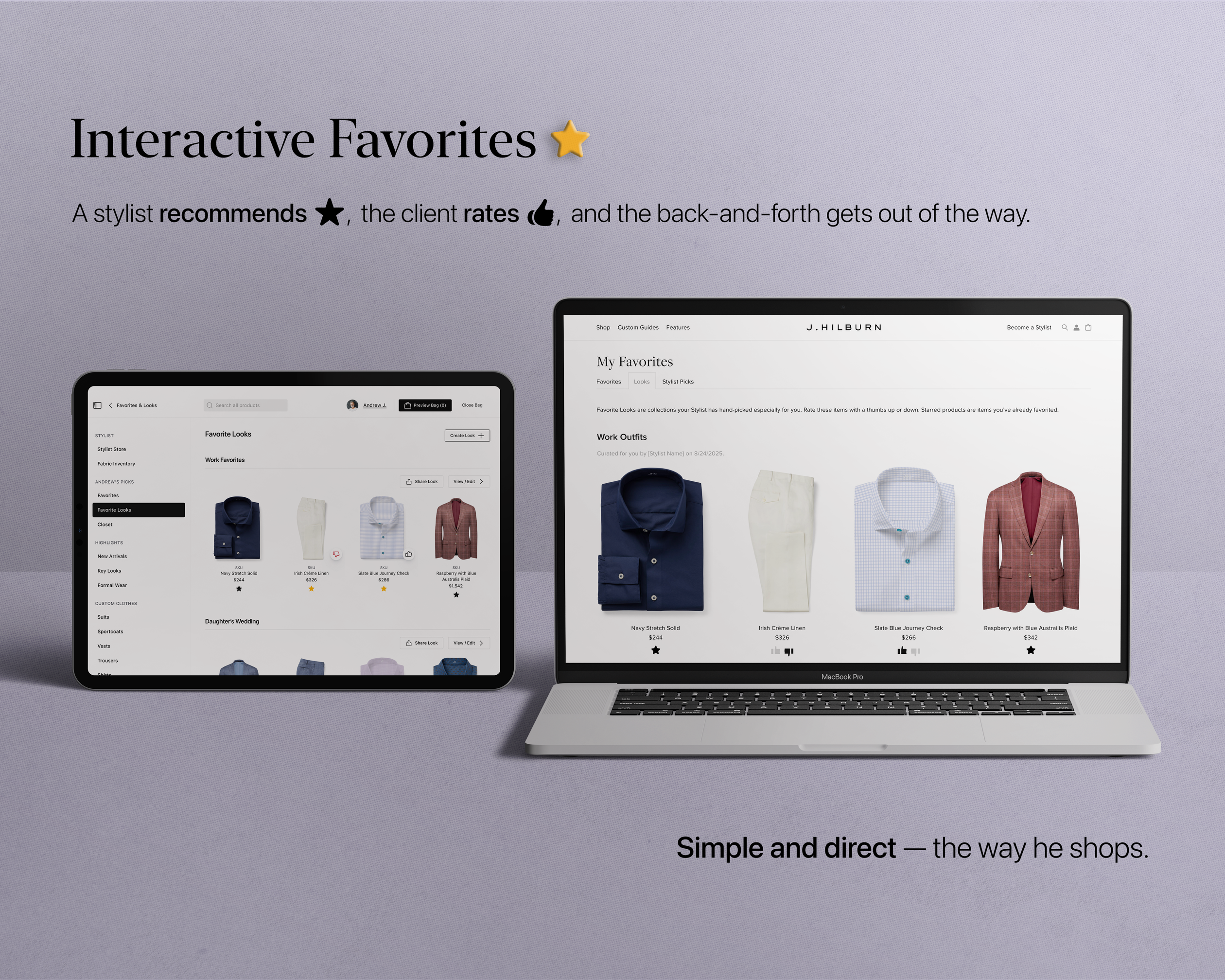 Interactive Favorites